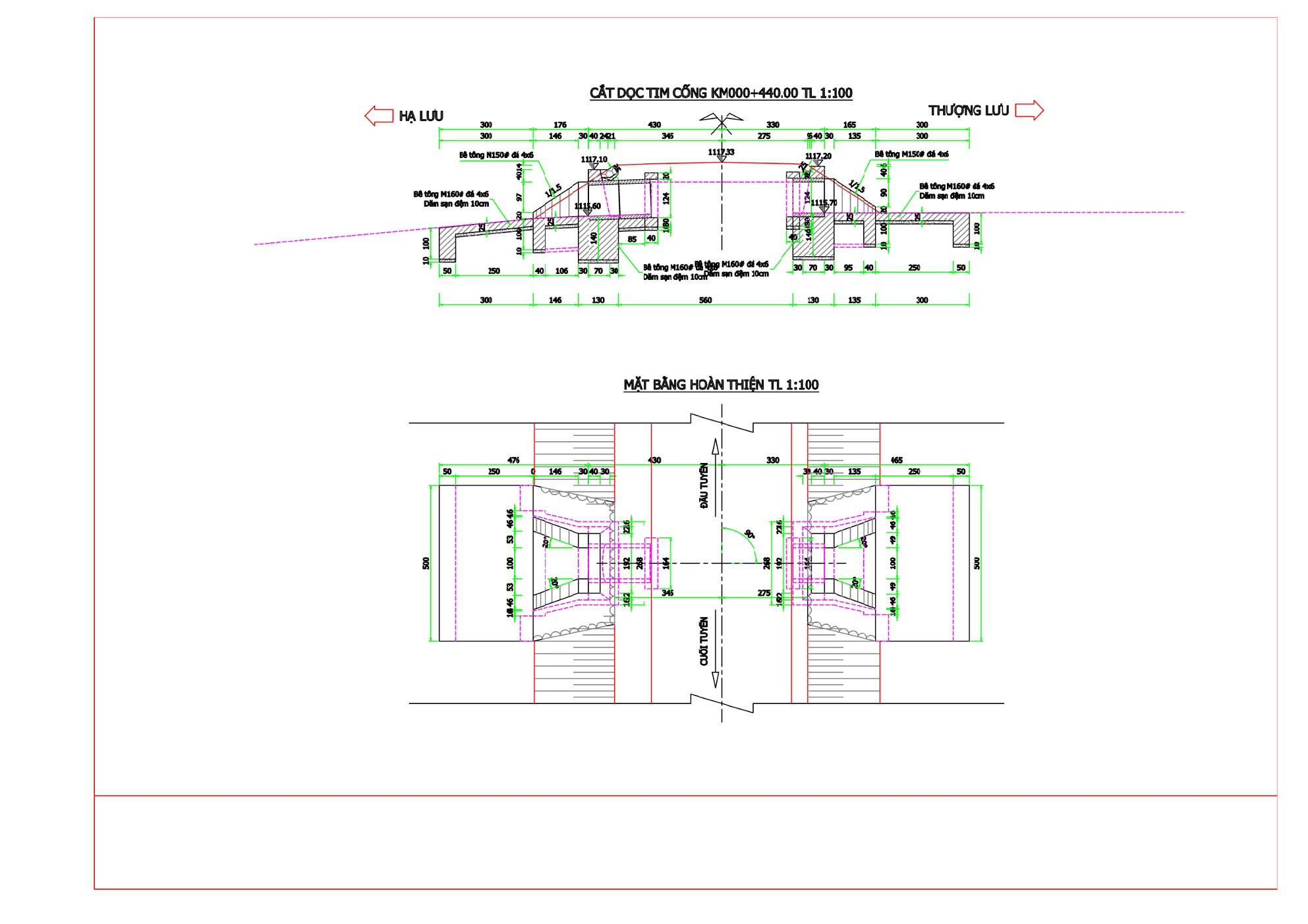 Cống nối đường nâng cấp cải tạo